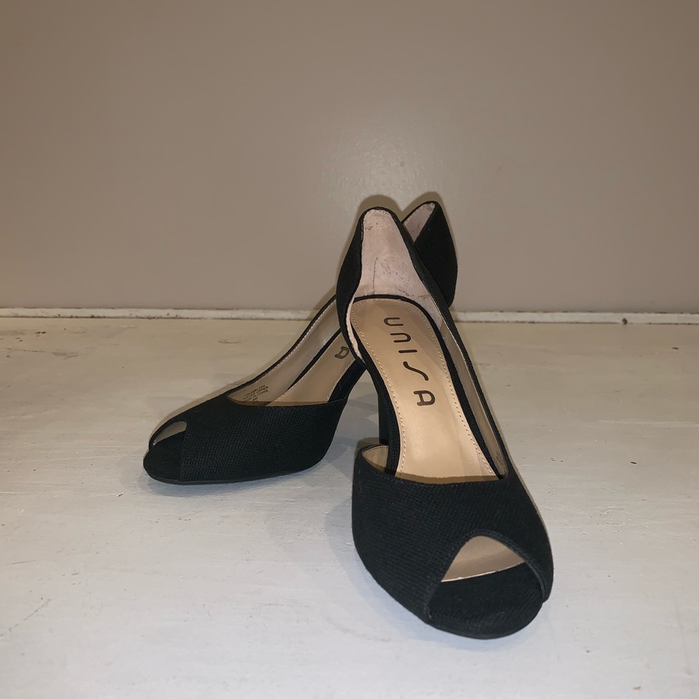 Unisa Black Heels